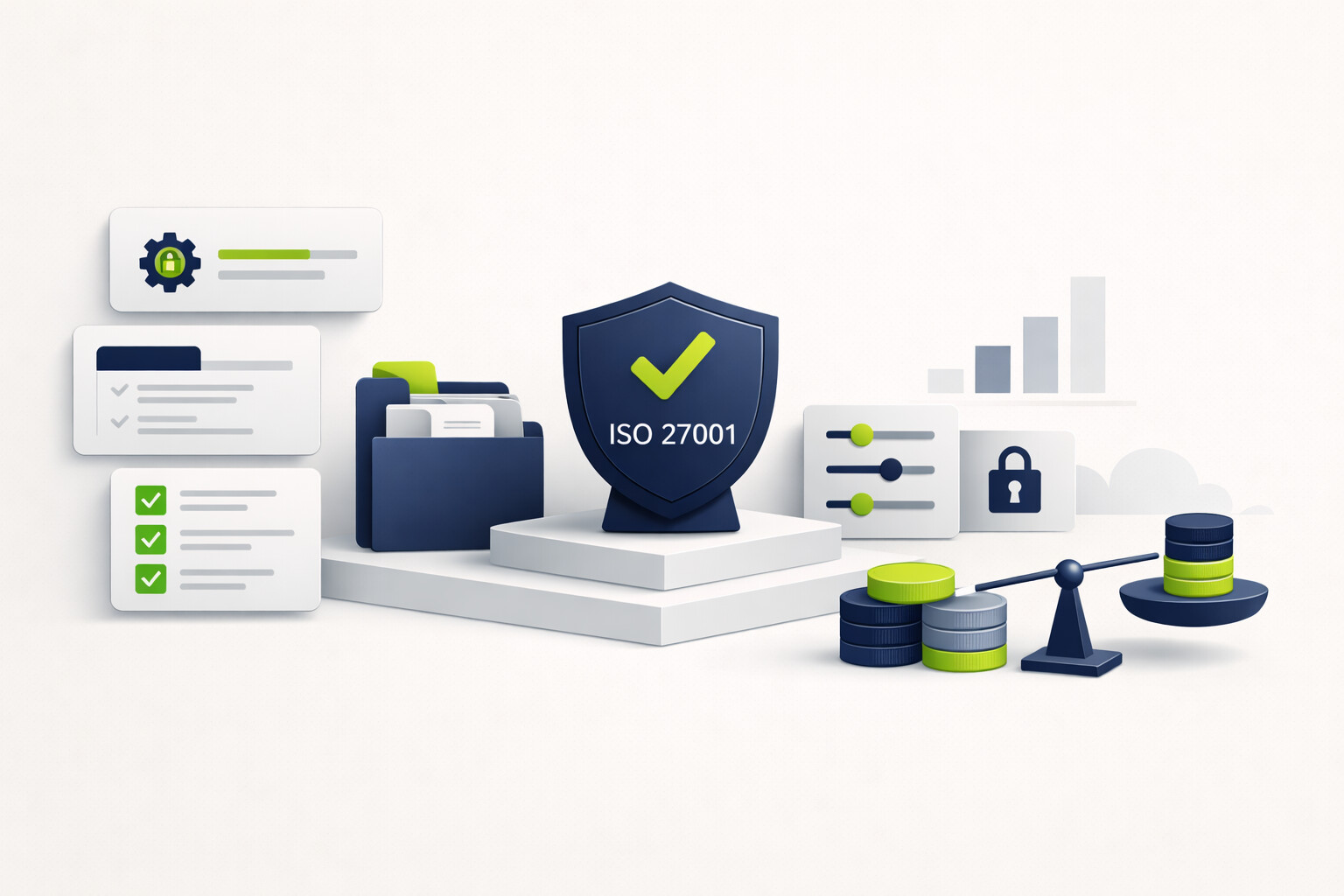 ISO 27001 certification cost illustration